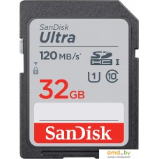 Карта памяти SanDisk Ultra SDHC SDSDUN4-032G-GN6IN 32GB