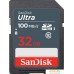 Карта памяти SanDisk Ultra SDHC SDSDUNR-032G-GN3IN 32GB. Фото №1