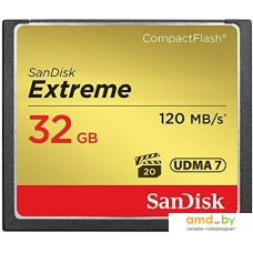 Карта памяти SanDisk Extreme CompactFlash 32GB [SDCFXSB-032G-G46]