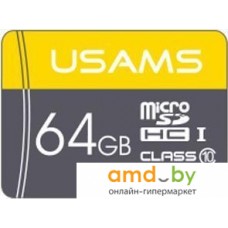 Карта памяти Usams US-ZB095 TF High Speed Card 64GB