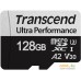 Карта памяти Transcend microSDXC 340S 128GB (с адаптером). Фото №2