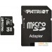 Карта памяти Patriot microSDXC LX Series (Class 10) 64GB + адаптер [PSF64GMCSDXC10]. Фото №1