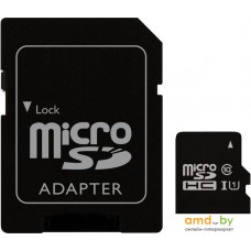 Карта памяти Perfeo PF64GMCSX10U1A microSDXC 64GB (с адаптером)