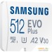 Карта памяти Samsung EVO Plus 2021 microSDXC 512GB (с адаптером). Фото №3