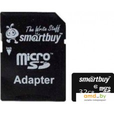 Карта памяти SmartBuy microSDHC Class 10 32GB (SB32GBSDCL10-01)