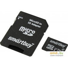 Карта памяти SmartBuy microSDHC SB32GBSDU1A-AD 32GB