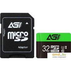 Карта памяти AGI TF138 microSDHC AGI032GU1TF138 32GB (с адаптером)