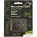 Карта памяти QUMO microSDXC QM64GMICSDXC10U1NA 64GB. Фото №1