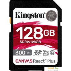 Kingston Canvas React Plus SDXC 128GB