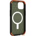 Чехол для телефона Uag для iPhone 14 Civilian for MagSafe Olive 114036117272. Фото №10