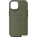 Чехол для телефона Uag для iPhone 14 Civilian for MagSafe Olive 114036117272. Фото №1