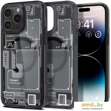 Чехол для телефона Spigen Ultra Hybrid Zero One (MagFit) для iPhone 14 Pro Max ACS05539 (темно-серый)