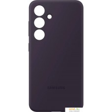 Чехол для телефона Samsung Silicone Case S24+ (темно-фиолетовый)