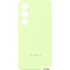 Чехол для телефона Samsung Silicone Case S24 (лайм)