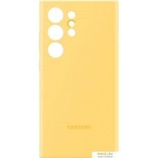 Чехол для телефона Samsung Silicone Case S24 Ultra (желтый)