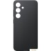 Чехол для телефона Samsung Vegan Leather Case S24+ (черный). Фото №1