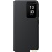 Чехол для телефона Samsung View Wallet Case S24 (черный). Фото №1