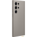 Чехол для телефона Samsung Vegan Leather Case S24 Ultra (серо-коричневый). Фото №3
