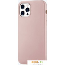 Чехол для телефона uBear Touch Case для iPhone 12 Pro Max (розовый-песок)