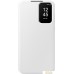 Чехол для телефона Samsung Smart View Wallet Case Galaxy A55 (белый). Фото №1