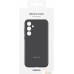 Чехол для телефона Samsung Silicone Case Galaxy A55 (черный). Фото №7