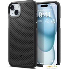 Чехол для телефона Spigen Core Armor для iPhone 15 Plus ACS06454 (черный)