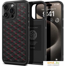 Чехол для телефона Spigen Cryo Armor для iPhone 15 Pro Max ACS06604 (черный/красный)