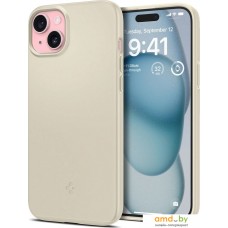 Чехол для телефона Spigen Thin Fit для iPhone 15 ACS06782 (бежевый)