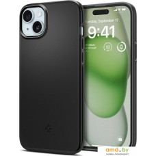 Чехол для телефона Spigen Thin Fit для iPhone 15 Plus ACS06639 (черный)