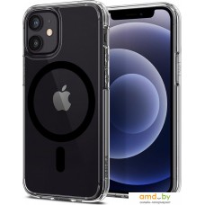 Чехол для телефона Spigen Ultra Hybrid Mag (MagFit) для iPhone 12/12 Pro ACS02626 (черный)