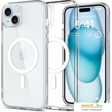 Чехол для телефона Spigen Ultra Hybrid (MagFit) для iPhone 15 ACS06802 (белый)