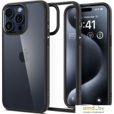 Чехол для телефона Spigen Ultra Hybrid для iPhone 15 Pro Max ACS06570 (черный)