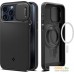 Чехол для телефона Spigen Optik Armor (MagFit) для iPhone 15 Pro Max ACS06599 (черный). Фото №1