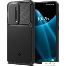 Чехол для телефона Spigen Optik Armor для Galaxy S24 ACS07363 (черный)