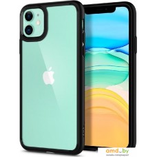 Чехол для телефона Spigen Ultra Hybrid для iPhone 11 076CS27186 (черный)