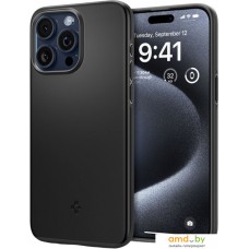 Чехол для телефона Spigen Thin Fit для iPhone 15 Pro ACS06686 (черный)