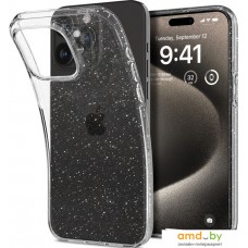 Чехол для телефона Spigen Liquid Crystal Glitter для iPhone 15 Pro Max ACS06559 (затемненный/прозрачный)