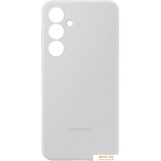 Чехол для телефона Samsung Silicone Case Galaxy S24 FE (серый)