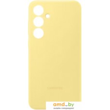 Чехол для телефона Samsung Silicone Case Galaxy S24 FE (желтый)