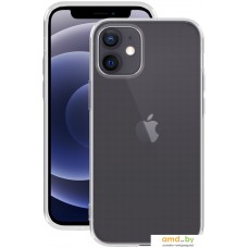 Чехол Deppa Gel для Apple iPhone 12 mini (прозрачный)