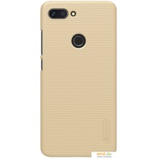 Чехол для телефона Nillkin Super Frosted Shield для Xiaomi Mi 8 Lite (золотистый)