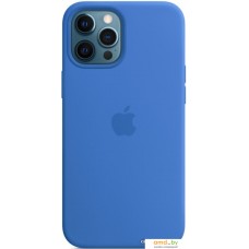 Чехол для телефона Apple MagSafe Silicone Case для iPhone 12 Pro Max (капри)