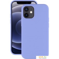 Чехол для телефона Deppa Soft Silicone для Apple iPhone 12 mini (лавандовый)