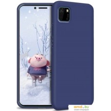 Чехол для телефона Case Matte для Huawei Y5p/Honor 9S (синий)