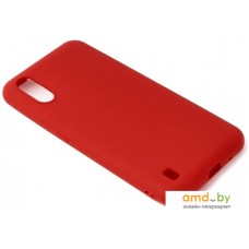 Чехол для телефона Case Matte для Samsung Galaxy M01 (красный)