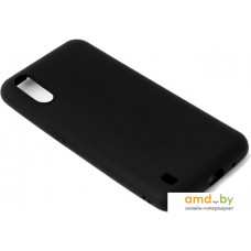 Чехол для телефона Case Matte для Samsung Galaxy M01 (черный)