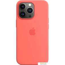 Чехол для телефона Apple MagSafe Silicone Case для iPhone 13 Pro (розовый помело)