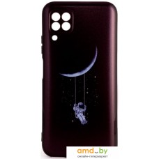 Чехол для телефона Case Print для Huawei P40 lite/Nova 6SE (астронавт на луне)