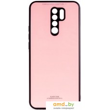 Чехол для телефона Case Glassy для Xiaomi Redmi 9 (розовый)