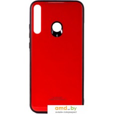 Чехол для телефона Case Glassy для P40 Lite E/Y7P/9C (красный)